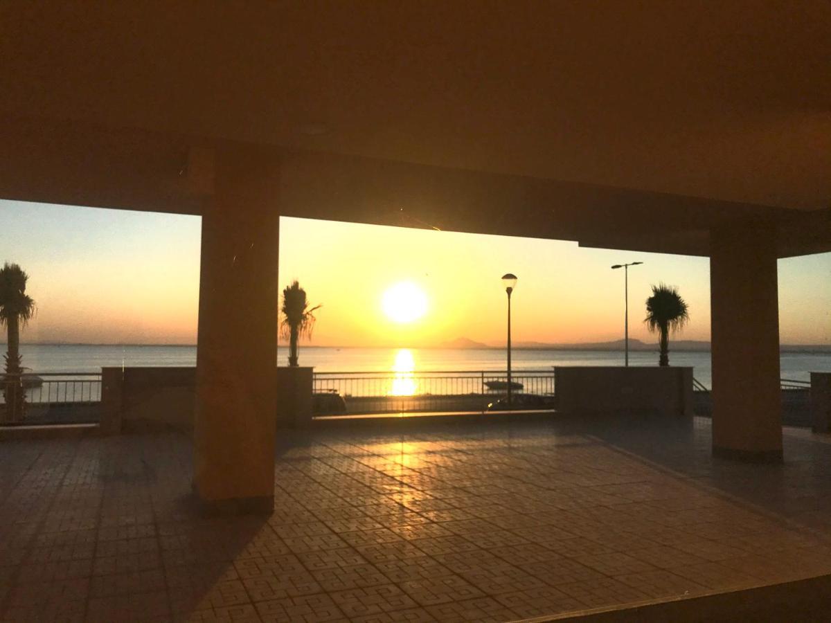 neue Ferienwohnung direkte Strandlage Meerblick Kinderfeundlich auf La Manga Los Narejos Exterior foto