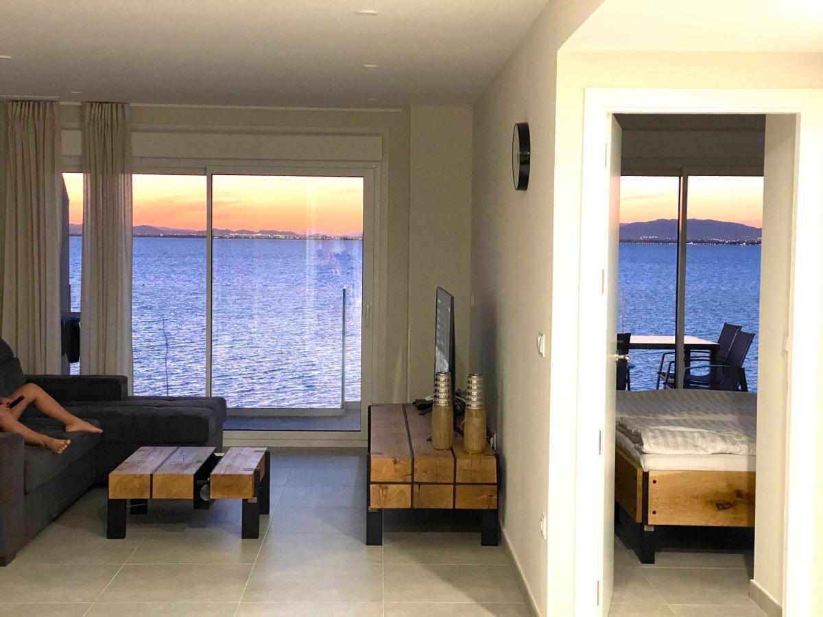neue Ferienwohnung direkte Strandlage Meerblick Kinderfeundlich auf La Manga Los Narejos Exterior foto