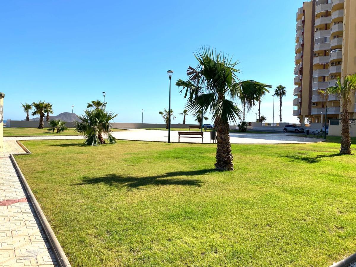 neue Ferienwohnung direkte Strandlage Meerblick Kinderfeundlich auf La Manga Los Narejos Exterior foto